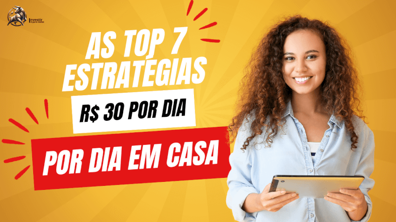 renda extra R$30 reais por dia em casa